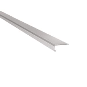 Flooring and Wall Panel Accessory Silver 10.99 mm T x 1 in. W x 46 in. L Endcap (10-Pack)