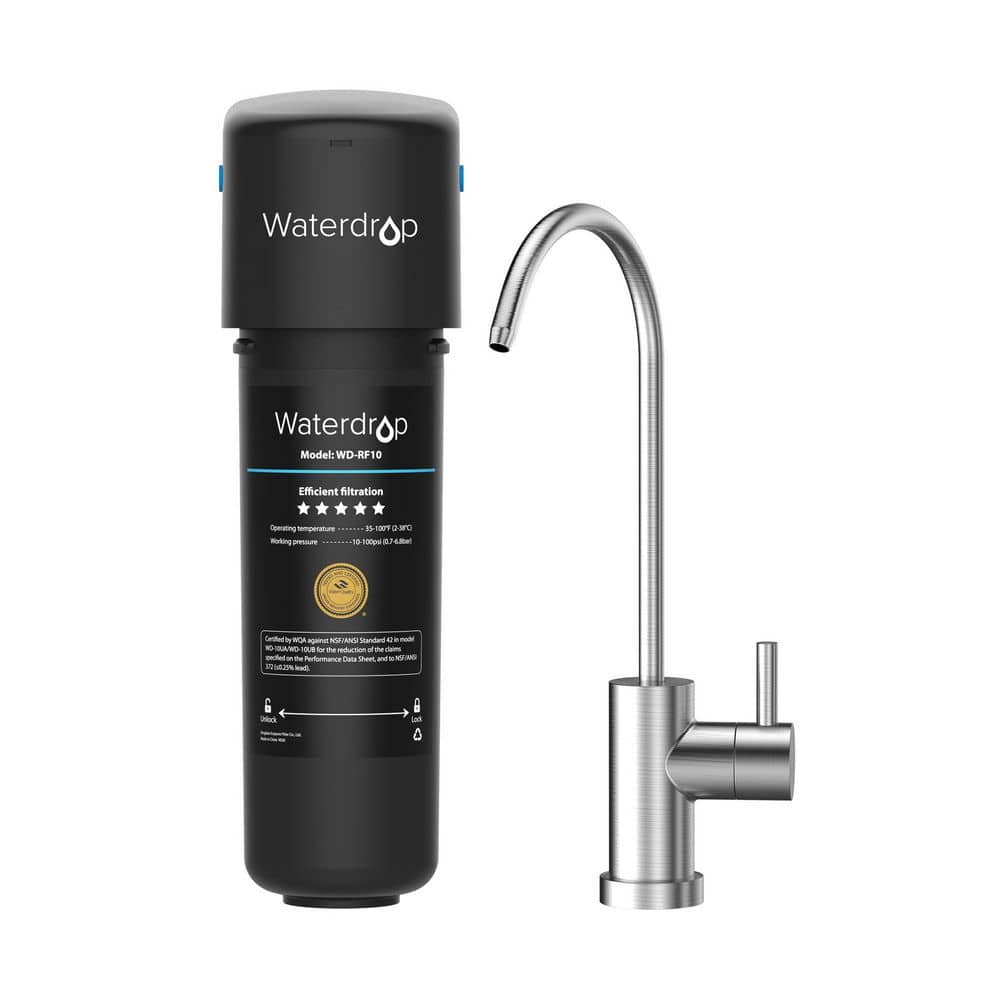Waterdrop WD-RF10 Filtre à Eau, NSF/ANSI 42 Certifié 42, 30000
