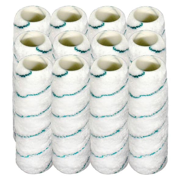 Pro Grade - Paint Roller Covers - 1/2 X 9 Inch Microfiber 6 Pack