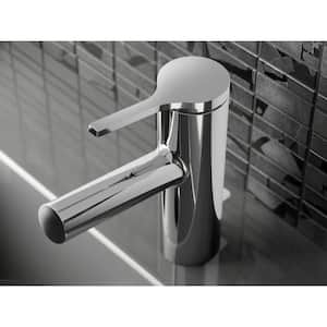 Elate 0.5 GPM Single Handle bathroom faucet in Vibrant Brushed Moderne Brass