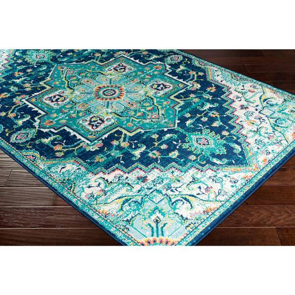 Oriental Weavers Carson 9667C 2' x 3' Blue Scatter Rug