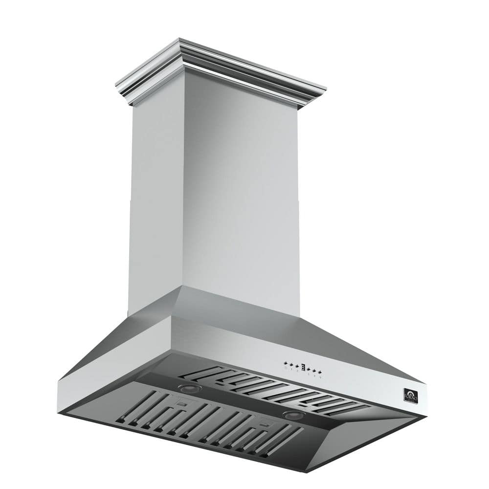 Orvieto 36-Inch Stainless Steel Wall Mount Range Hood