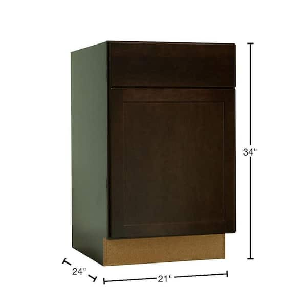 Surfaces 13-in W x 22-in H Cherry Unfinished Shaker Base Cabinet Door (Fits  15-in base box) in the Kitchen Cabinet Doors department at