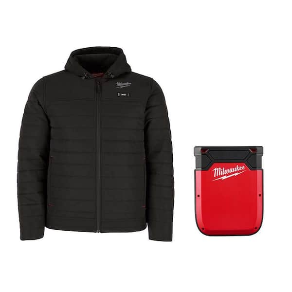 Milwaukee M12 AXIS Long Sleeve Unisex Full-Zip Heated Jacket Kit store size large