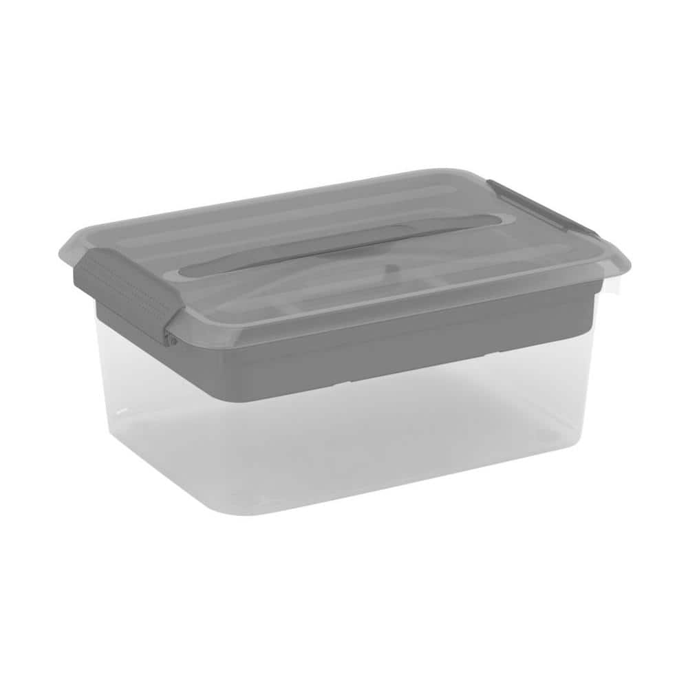 6 Pack: 26qt. Storage Bin with Lid by Simply Tidy™
