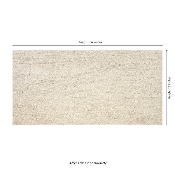 MSI Skye Toffee 18 in. x 36 in. x 0.38 in. Matte Paver Porcelain Floor and Wall Tile (13.5 sq. ft./Case)