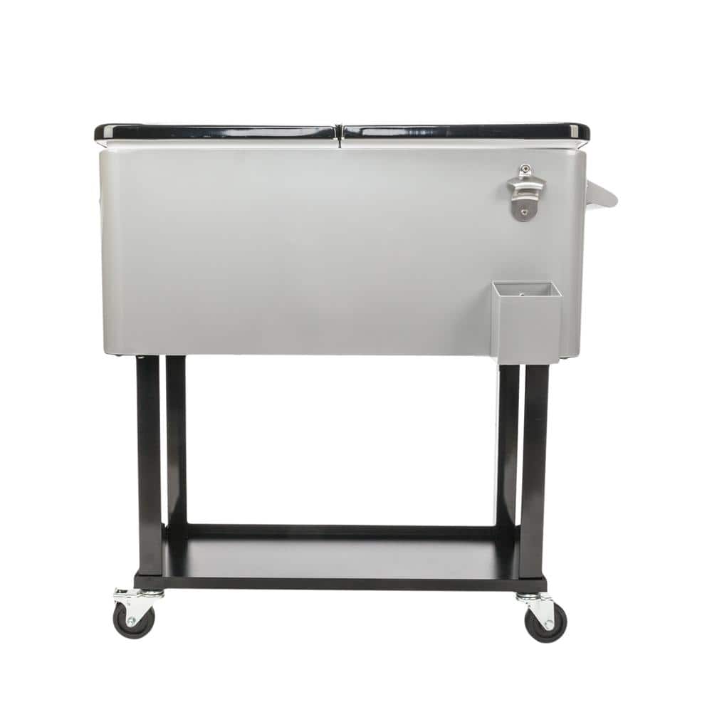 80 Qt. Iron Beverage Wheeled Cooler with Shelf price history on PriceWatchPro
