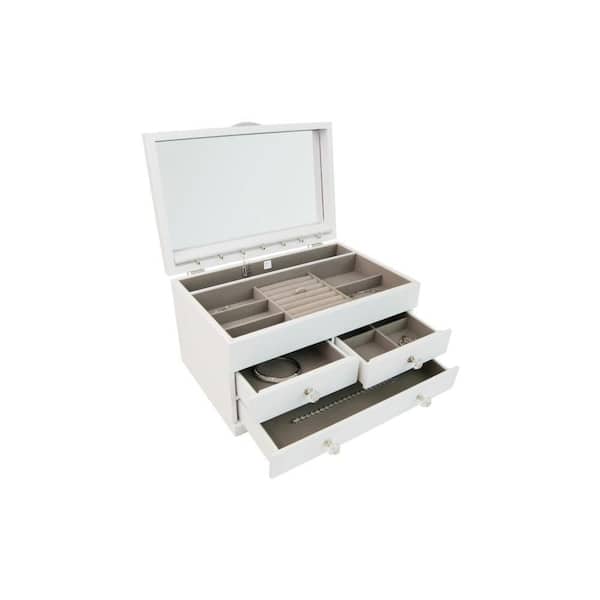 Mele and Co Fairhaven Wooden Jewelry Box