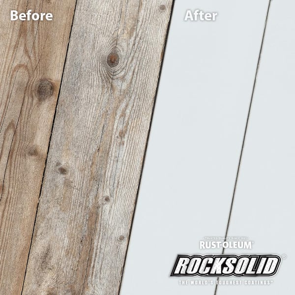 Rustoleum rock 2025 solid stain