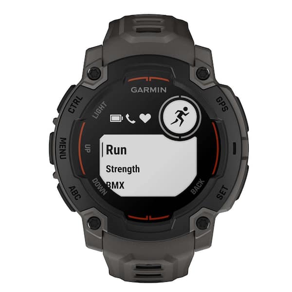 Garmin Instinct E 45 mm GPS Smartwatch with Silicone Band