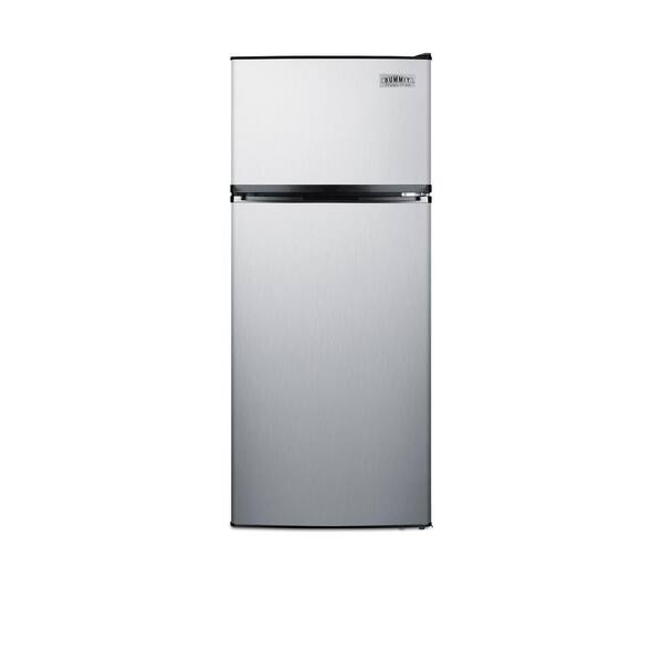 Summit Appliance 10.3 cu. ft. Frost Free Top Freezer Refrigerator In Stainless Steel, ENERGY STAR
