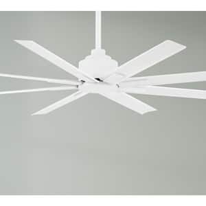 Xtreme H2O 52 in. 6 Fan Speeds Ceiling Fan in Flat White with Remote Control