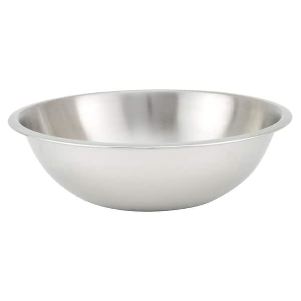 Winco 8 qt. Stainless Steel Heavy-duty Mixing Bowl
