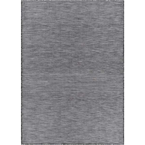Livabliss Zalie Dark Doormat 3 ft. x 4 ft. Indoor/Outdoor Area Rug