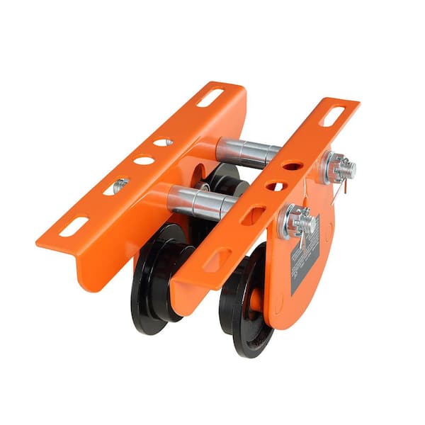 Electric Hoist Manual Trolley, 2200 lbs., /1 Ton Capacity for PA200 PA250 PA300 PA400 PA500, Push Beam Trolley