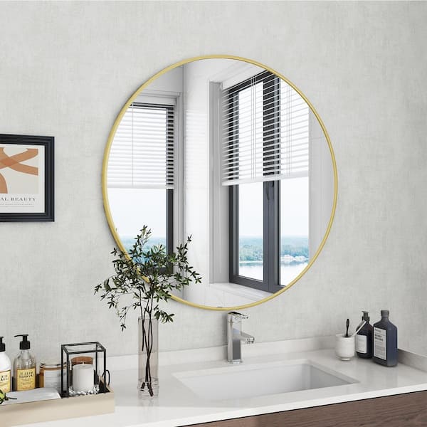 Wall on sale mirror round