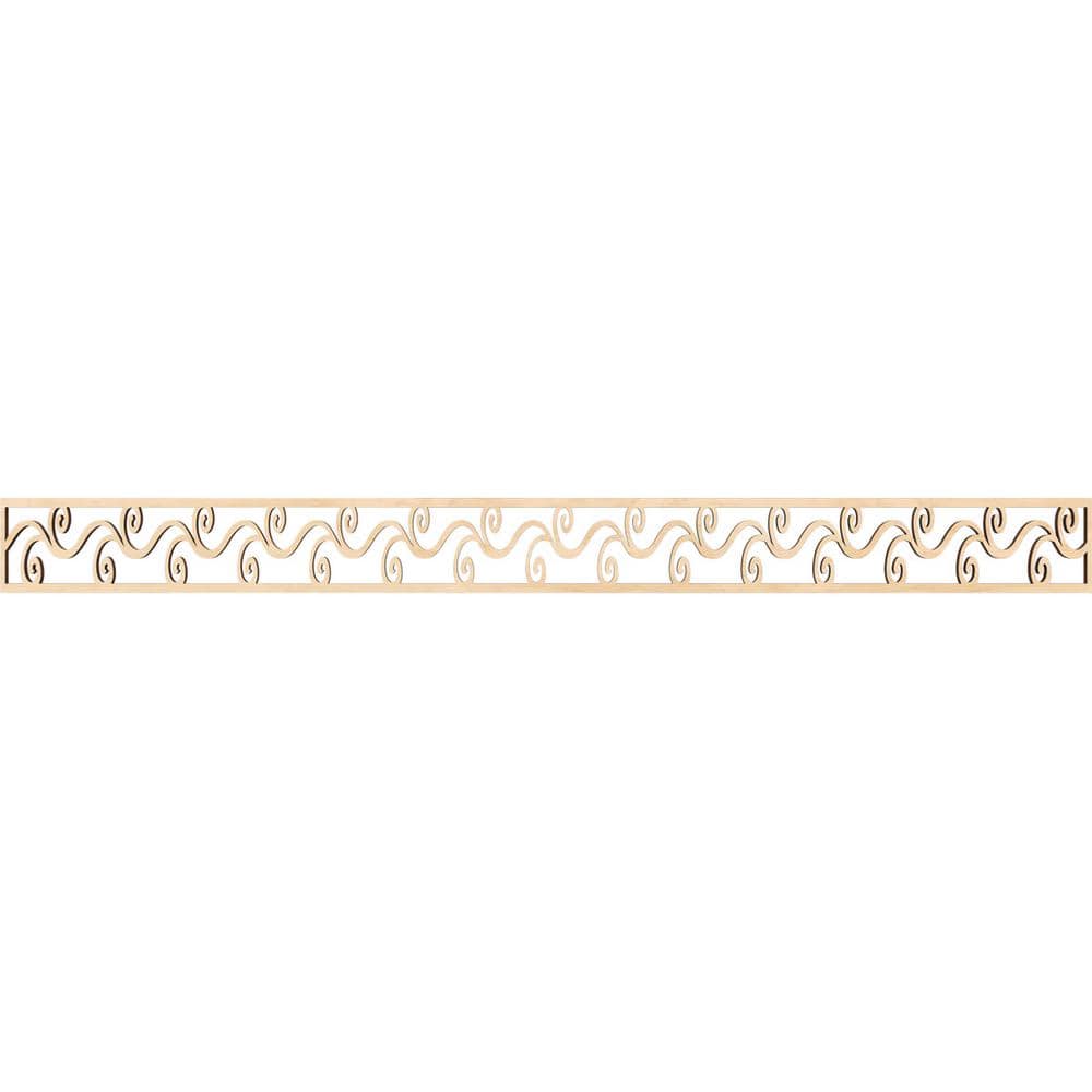 Tilden Fretwork 0.375 in. D x 46.375 in. W x 4 in. L Birch Wood Panel Moulding price history on PriceWatchPro