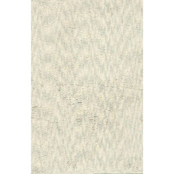 Nourison Plush Grey 1 ft. 9 in. x 2 ft. 10 in. Bath Rug