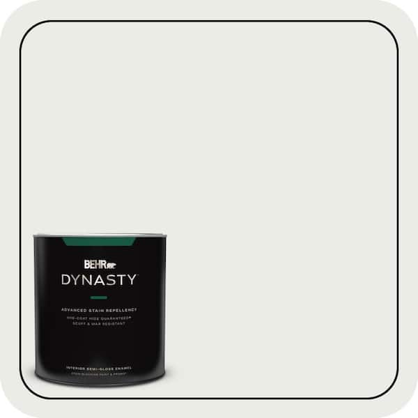 BEHR DYNASTY 1 qt. #780E-2 Full Moon Semi-Gloss Enamel Interior Stain-Blocking Paint & Primer