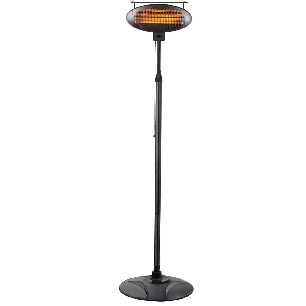 1500-watt Free Standing Infrared Electric Patio Heater HIL-1500DI