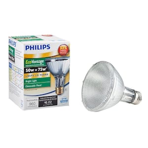 50-Watt Equivalent Halogen PAR30L Floodlight Bulb
