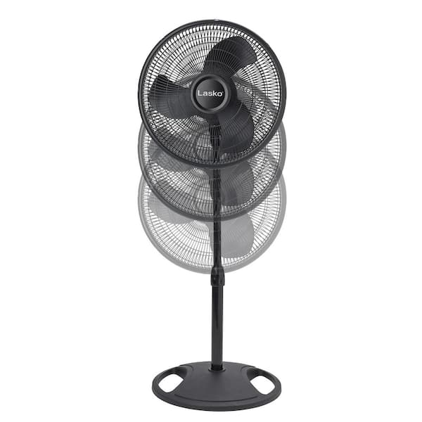 Lasko 16 in. 3 Speed Oscillating Pedestal Fan with