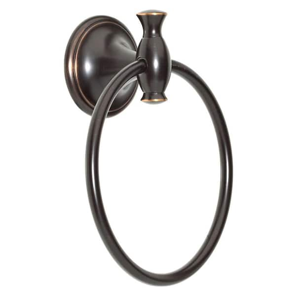 Delta Meridian Towel Ring in Oil Rubbed Bronze