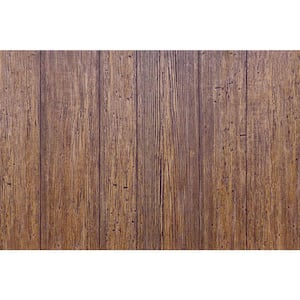 10.67 sq. ft. 1/4 in. x 48 in. x 32 in. Akita Cedar Wainscoting Panel