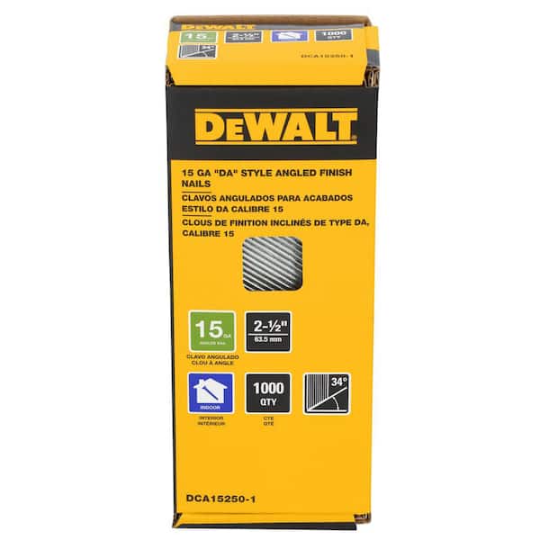 1-1/2 in. 15 GA Bright Finish Nails, 1,000 Pc. 1-1/2 in. 15 GA Bright Finish Nails, 1,000 Pc.