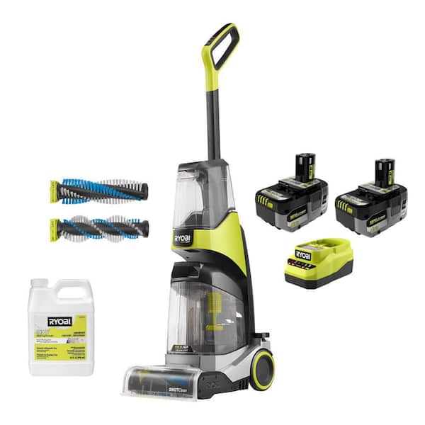 RYOBI ONE+ HP 18V Cordless SWIFTClean Carpet Washer (Kit) w/ 64 oz