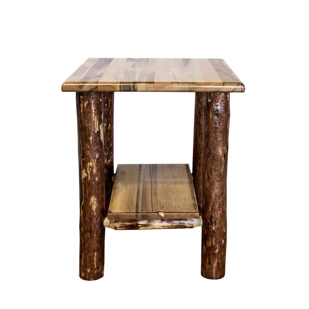 Puritan Pine Solid Wood Southwestern Nightstand