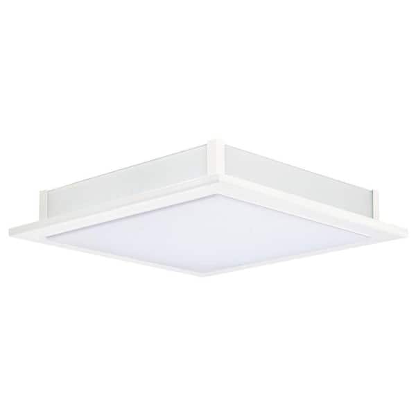 EGLO Auriga 1-Light White LED Wall/Ceiling Light