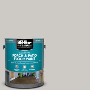 1 gal. #PPU26-09 Graycloth Gloss Enamel Interior/Exterior Porch and Patio Floor Paint