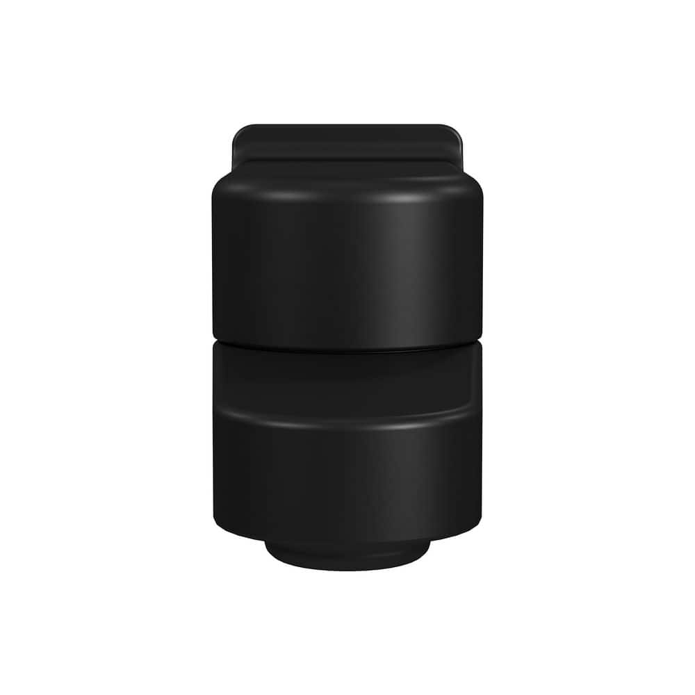 Matte Black Fold Away Tub Spout with Diverter