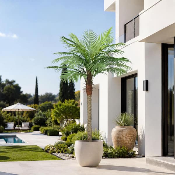 Vitalismo 7 ft. Green Plant 84 in. Artificial Phoenix Palm Tree