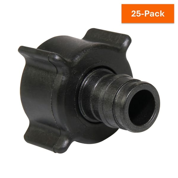 Uponor ProPEX 1/2 in. PEX-A Expansion Barb x 1/2 in. NPSM Engineered Polymer Swivel Faucet Adapter (25-Pack)