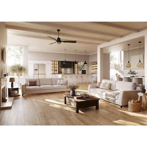 Brookhaven Heights Hickory 10 mm T x 7.6 in. W Waterproof Laminate Flooring (21.06 sq. ft./case)