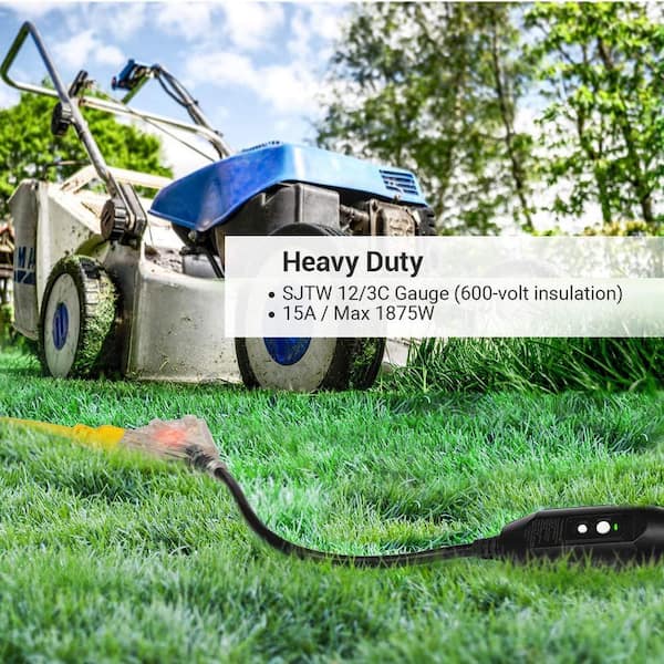 Lawn mower extension online cord