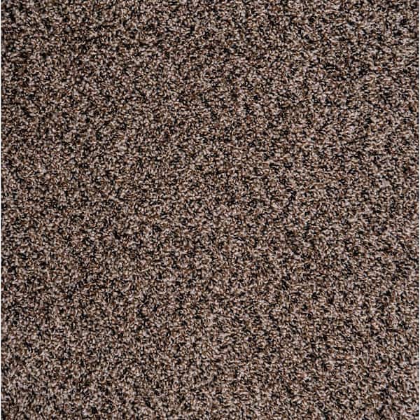 TrafficMaster Elk Bay - Wave - Brown Residential 18 x 18 in. Peel and Stick Carpet Tile Square (22.5 sq. ft.)