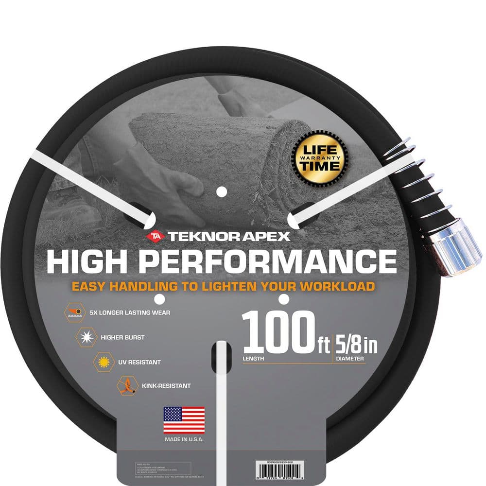 High-Performance 5/8 in x 100 ft. Kink Resistant, Black