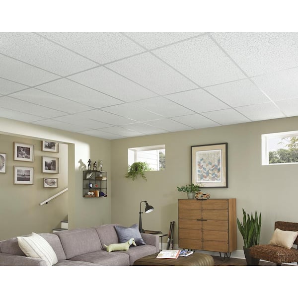 Random Textured 2 ft. x 4 ft. Lay-in Ceiling Tile (1,120 sq. ft./pallet)
