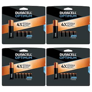 Optimum 12-Count AA and 12-Count AAA Alkaline Battery Variety Pack (48 Total Batteries)