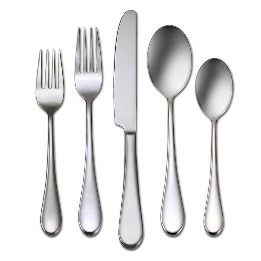 UPC 078737218456 product image for Icarus 20-Piece Silver 18/0 Stainless Steel Flatware Set (Service for 4) | upcitemdb.com