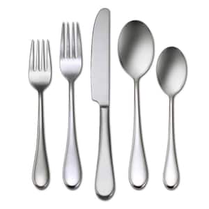 Icarus 20-Piece Silver 18/0 Stainless Steel Flatware Set (Service for 4)