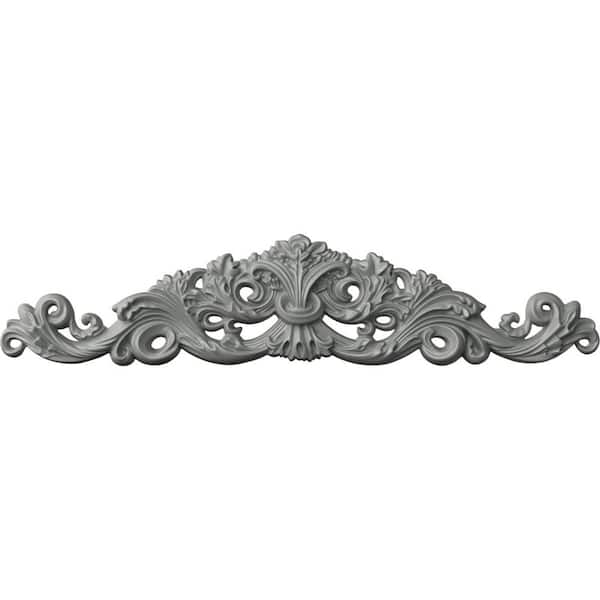 Ekena Millwork 35-3/4 in. x 7-7/8 in. x 1-5/8 in. Polyurethane Harvest Bush Onlay