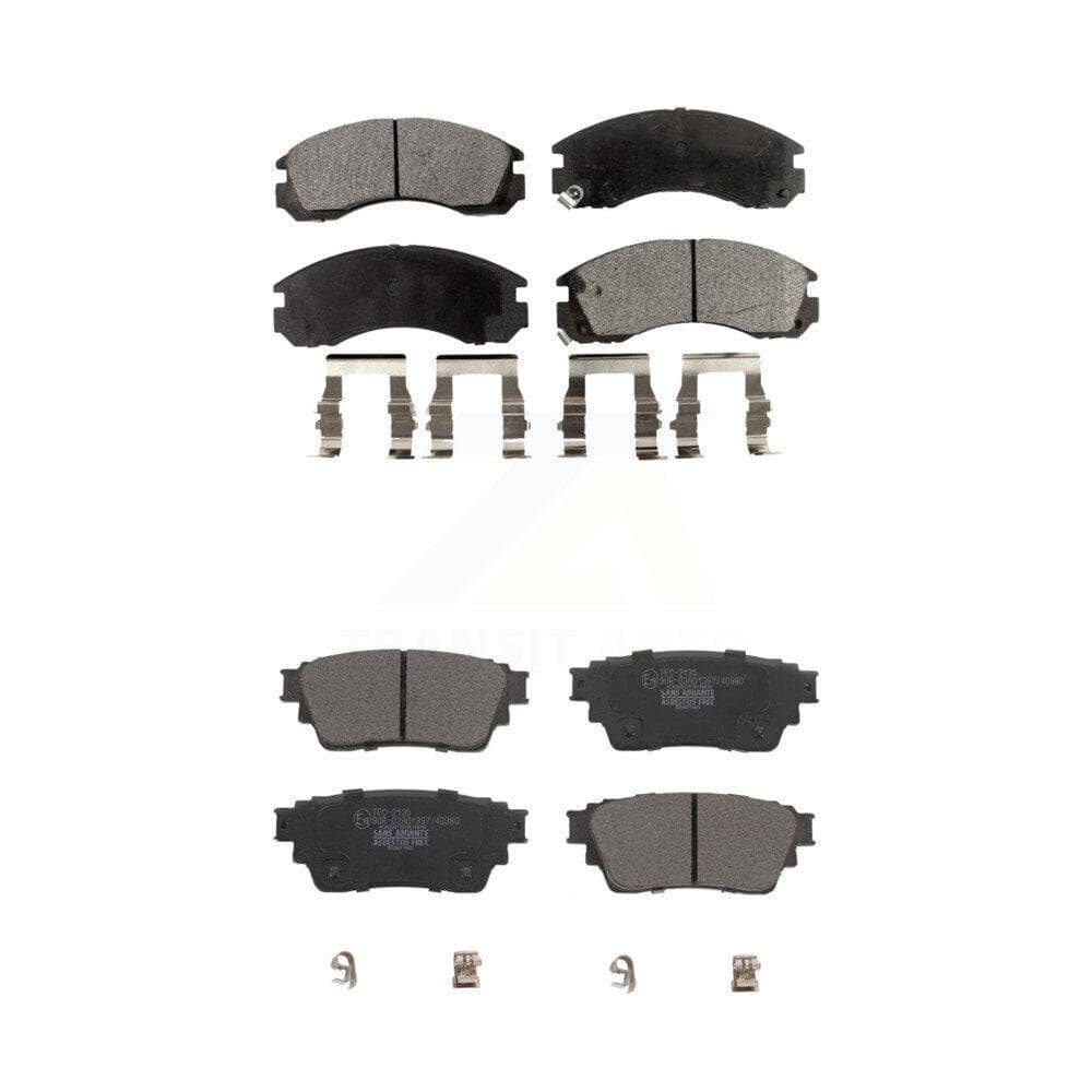 Mitsubishi Outlander Rear Brake Pads TEC Front Rear Ceramic Brake Pads Kit For Mitsubishi Outlander PHEV KTC