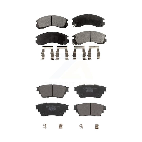 TEC Front Rear Ceramic Brake Pads Kit For Mitsubishi Outlander PHEV KTC-100719