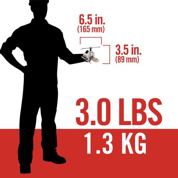 Ridgid 3 16 In To 1 2 In Model 345 Dl Flare Tool The Home Depot