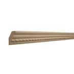 Ornamental Mouldings 1/2 in. x 3-3/4 in. x 96 in. Hardwood White ...