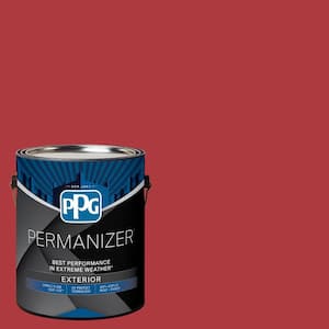 1 gal. PPG1187-7 Red Gumball Semi-Gloss Exterior Paint